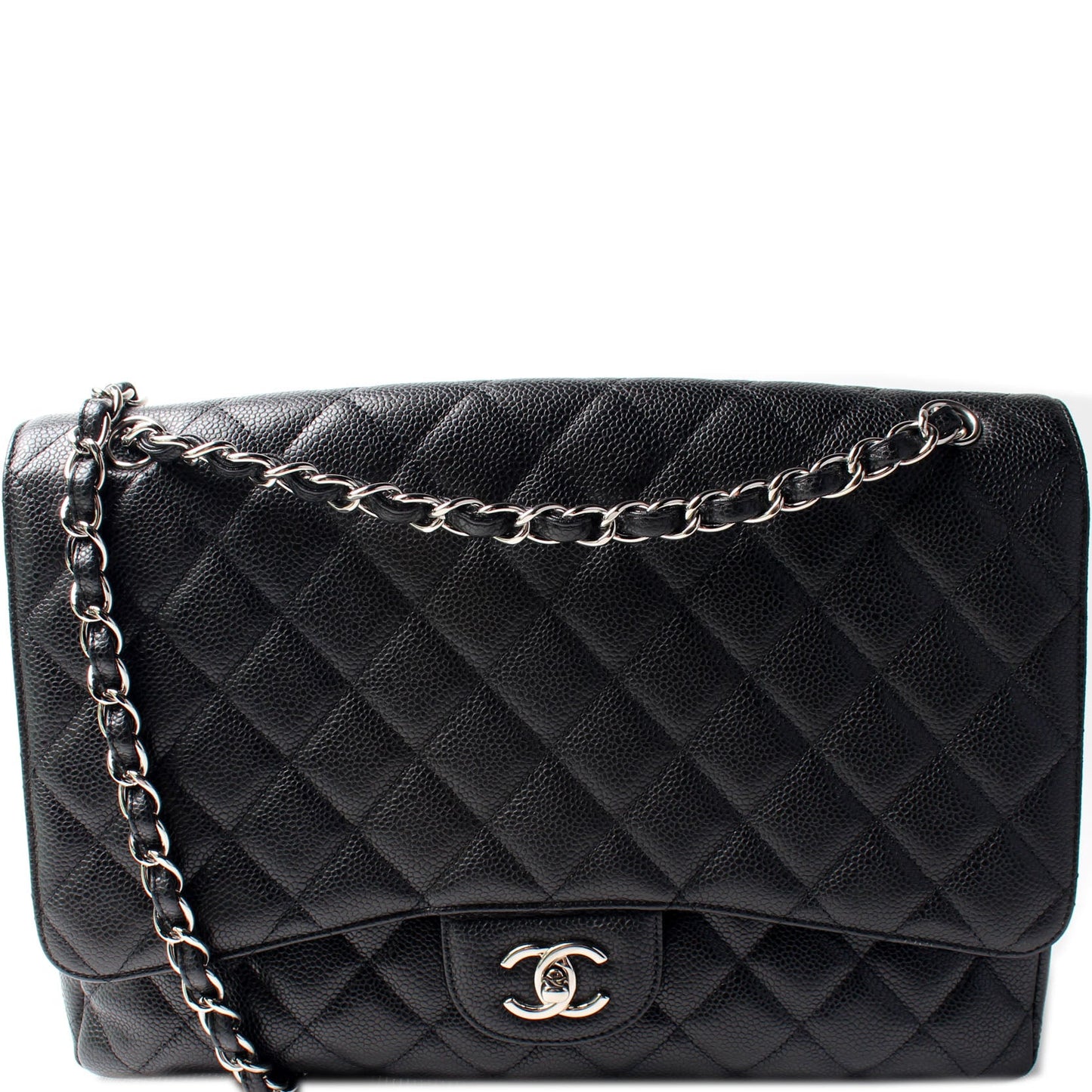 Classic Flap Maxi Caviar 14M