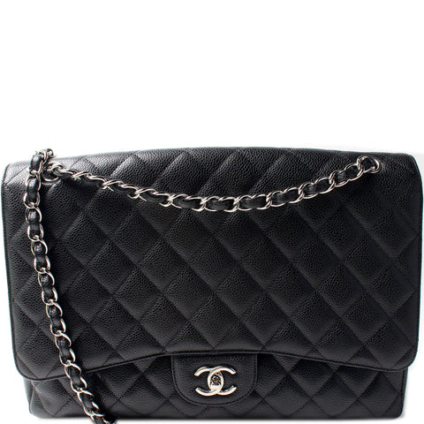Classic Flap Maxi Caviar 14M