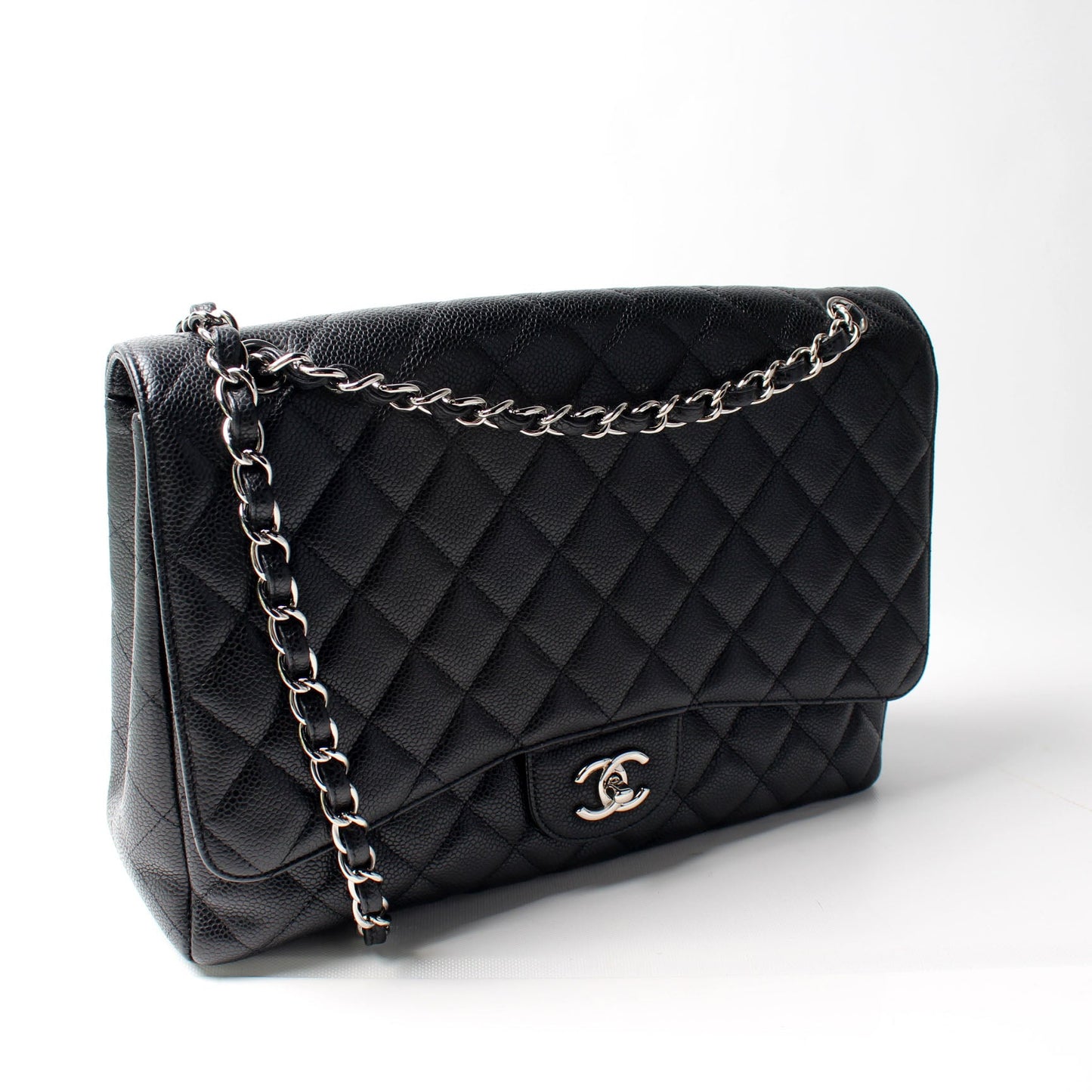 Classic Flap Maxi Caviar 14M