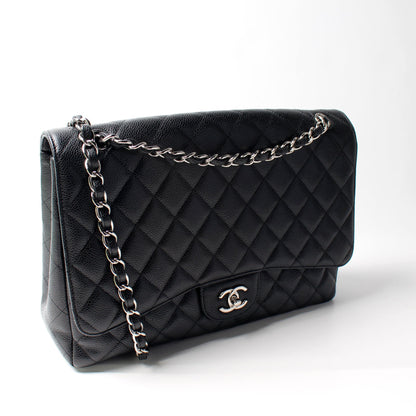 Classic Flap Maxi Caviar 14M