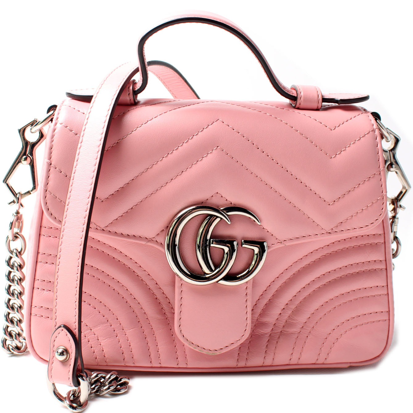 5472630 GG Marmont Mini Top Handle lbcase