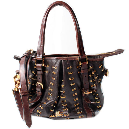 Metal Stitch Lowry Tote