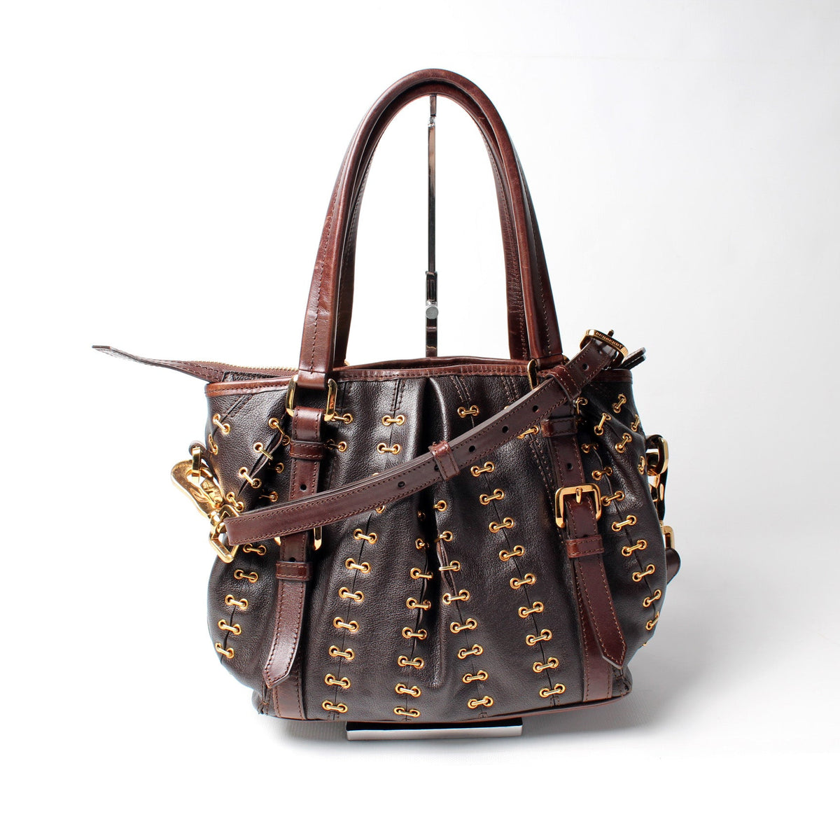 Metal Stitch Lowry Tote