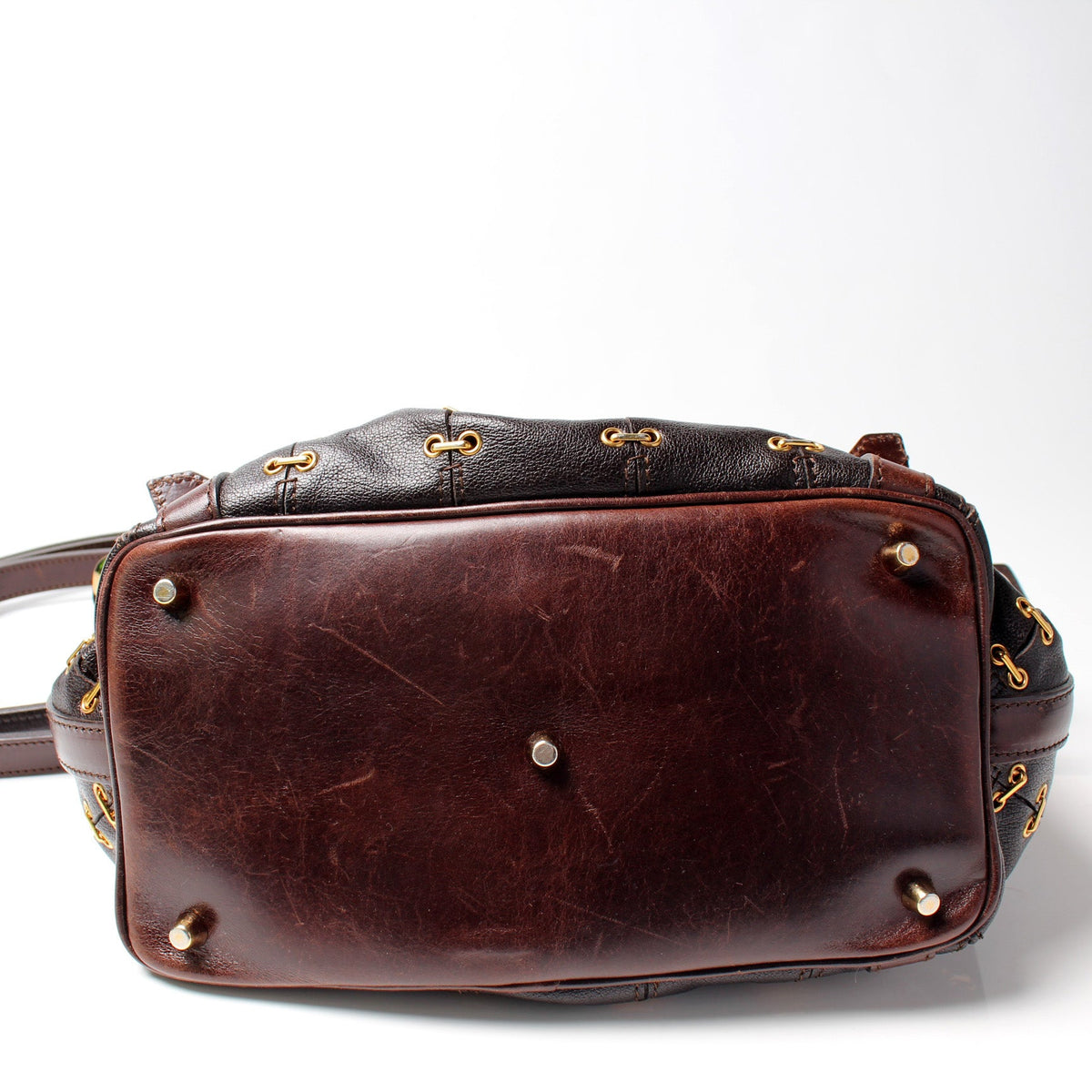 Metal Stitch Lowry Tote