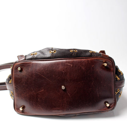 Metal Stitch Lowry Tote