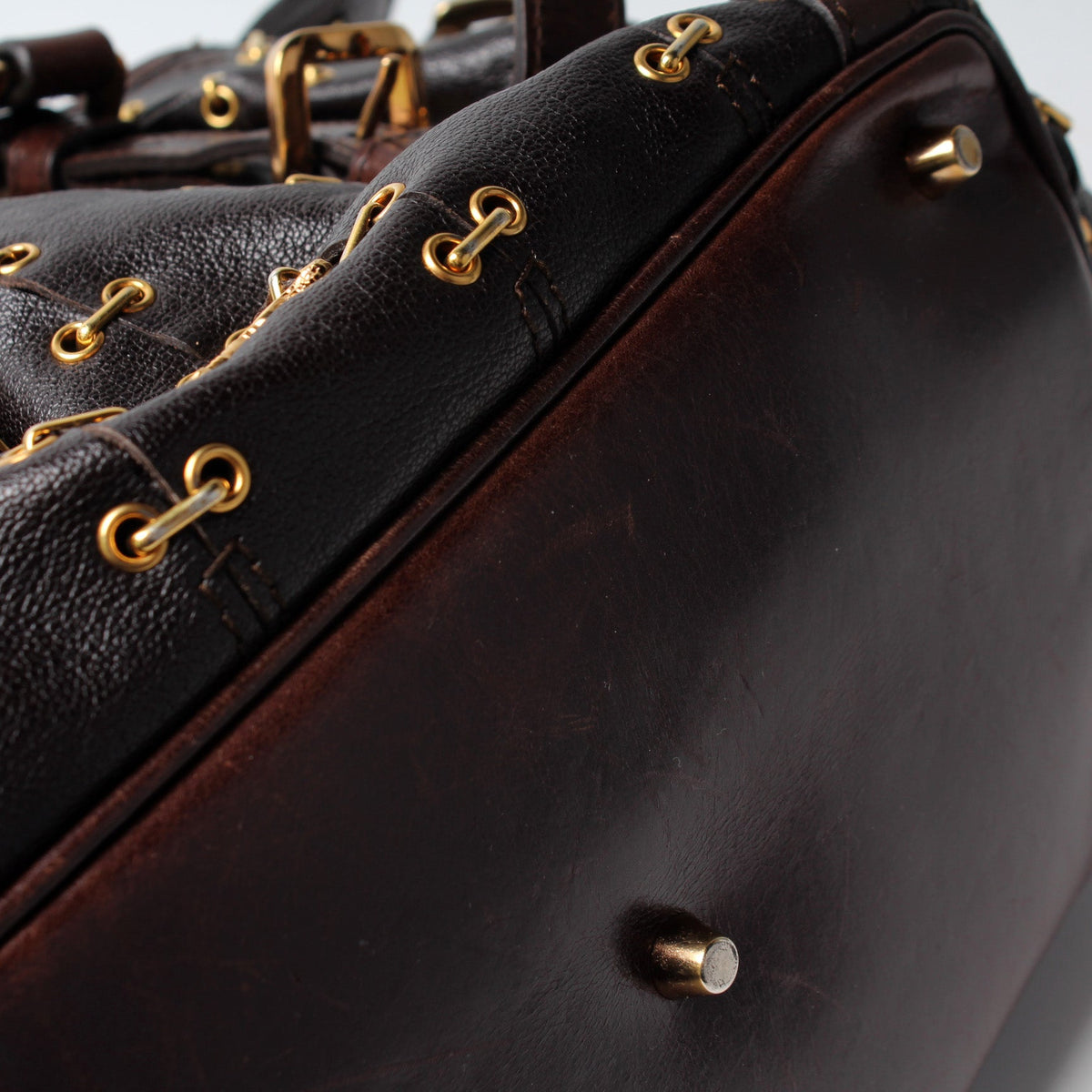 Metal Stitch Lowry Tote