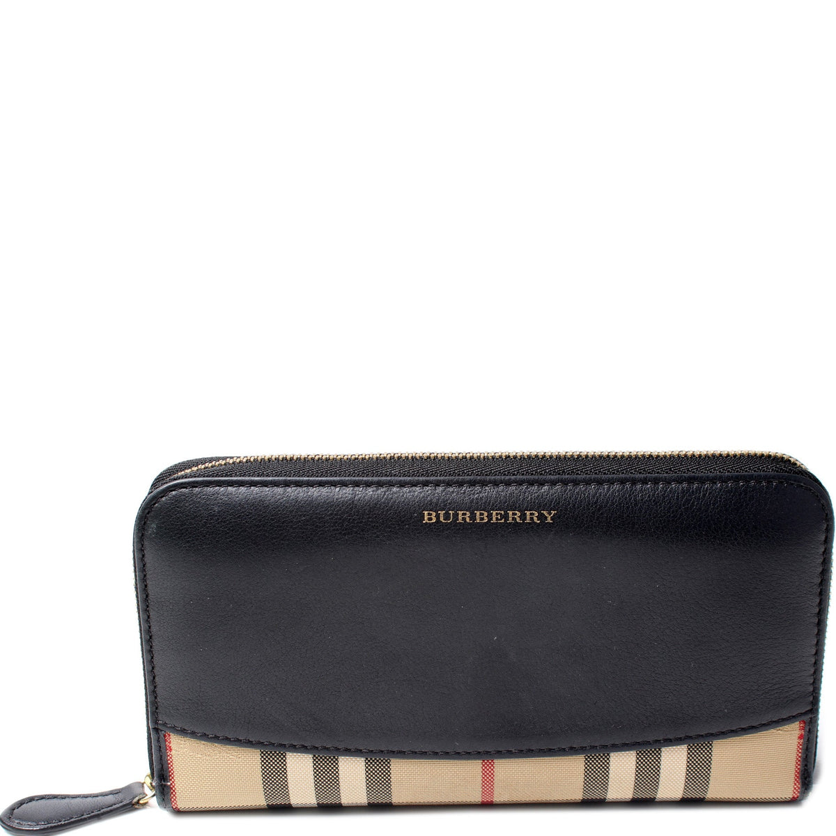 Elmore Horseferry Check Zip Around Wallet