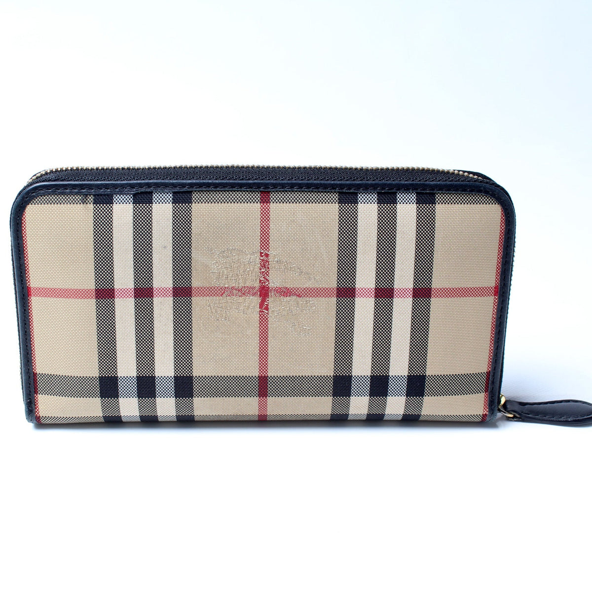 Elmore Horseferry Check Zip Around Wallet