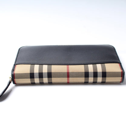 Elmore Horseferry Check Zip Around Wallet