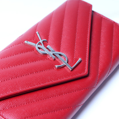 Flap Wallet Large Grain 372264