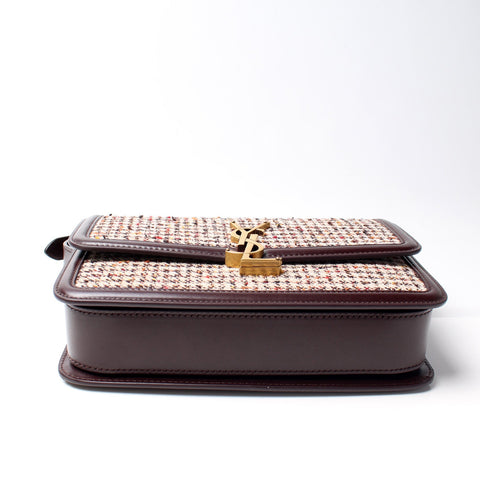 634305 Solferino Satchel Medium Tweed