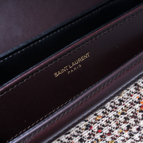 634305 Solferino Satchel Medium Tweed