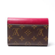 Marie Lou Compact Wallet Monogram / Epi