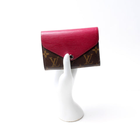 Marie Lou Compact Wallet Monogram / Epi