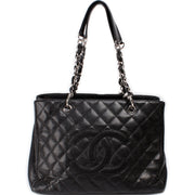 Grand Shopping Tote Caviar