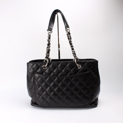 Grand Shopping Tote Caviar
