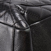 Grand Shopping Tote Caviar