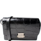 Bellechasse Croc Embossed Shoulder Medium