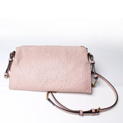 Peyton Leather Check Crossbody