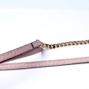 Peyton Leather Check Crossbody