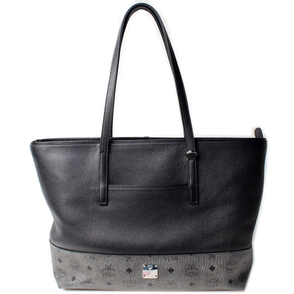 Wilder Shopper Tote Leather/Visetos