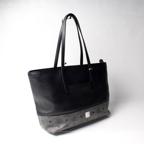 Wilder Shopper Tote Leather/Visetos