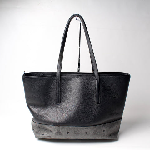 Wilder Shopper Tote Leather/Visetos
