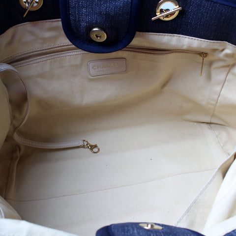 Deauville Canvas Tote Large
