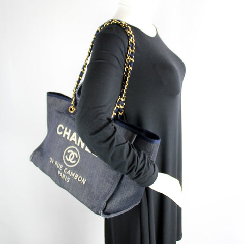 Deauville Canvas Tote Large
