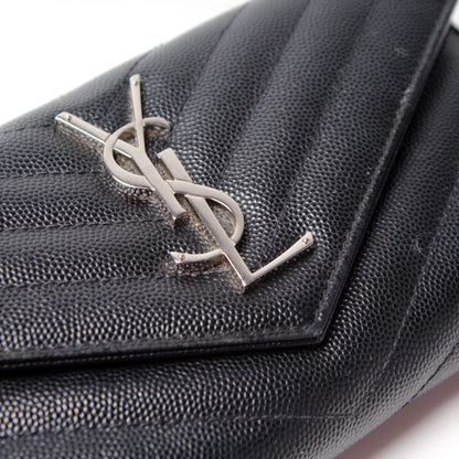 Flap Wallet Large Grain De Poudre