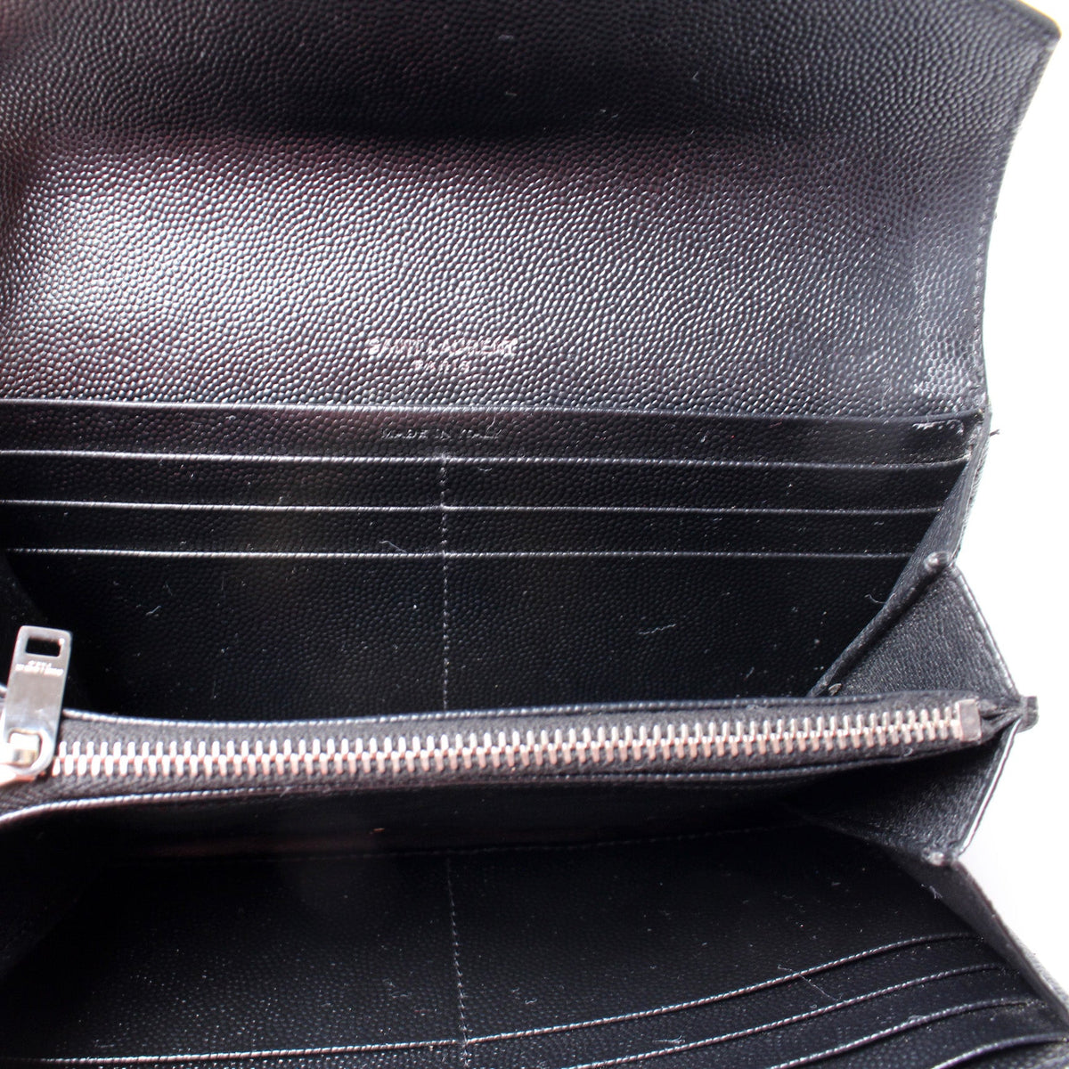 Flap Wallet Large Grain De Poudre