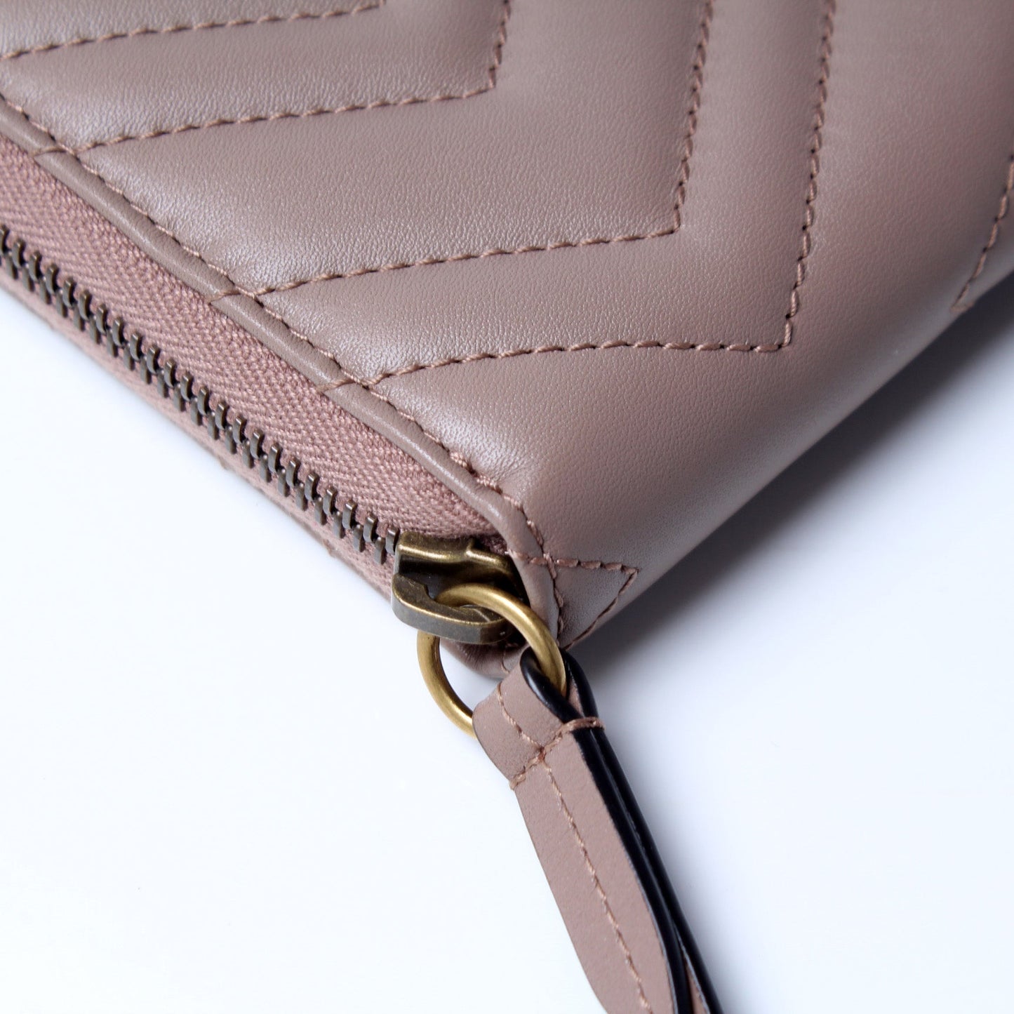 443123 GG Marmont Zip Around Wallet lbcase
