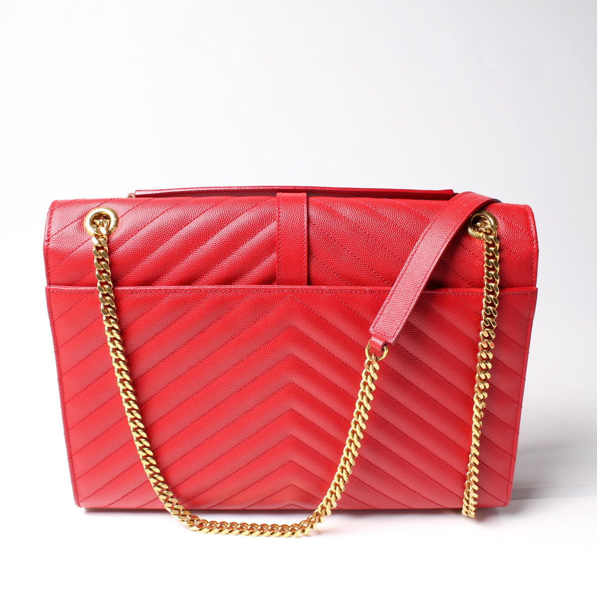 Monogramme Chevron Satchel