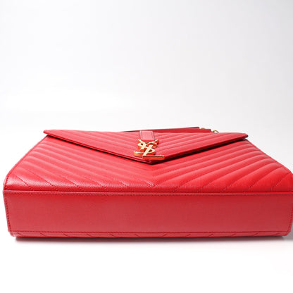 Monogramme Chevron Satchel