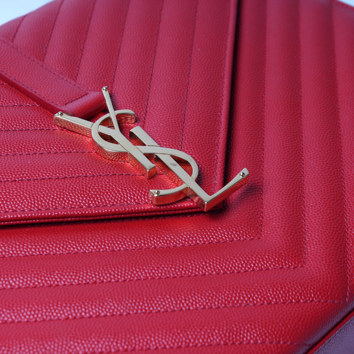 Monogramme Chevron Satchel