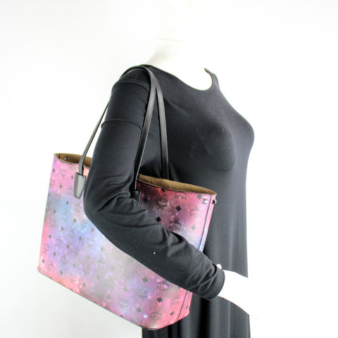 Visetos Galaxy Shopper Tote W/ Pouch Medium