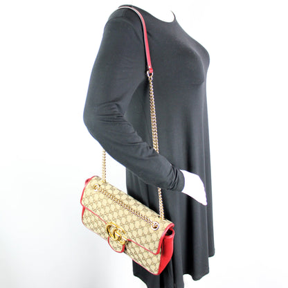 443496 Marmont Shoulder Bag Medium lbcase
