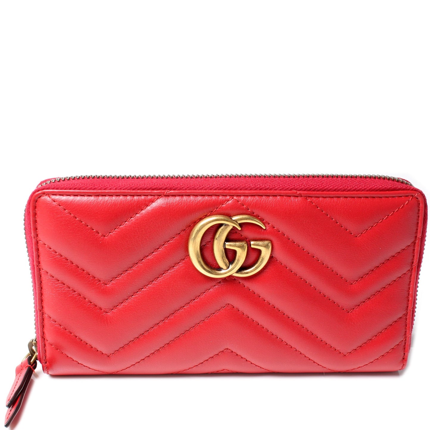 443123 GG Marmont Zip Around Wallet lbcase