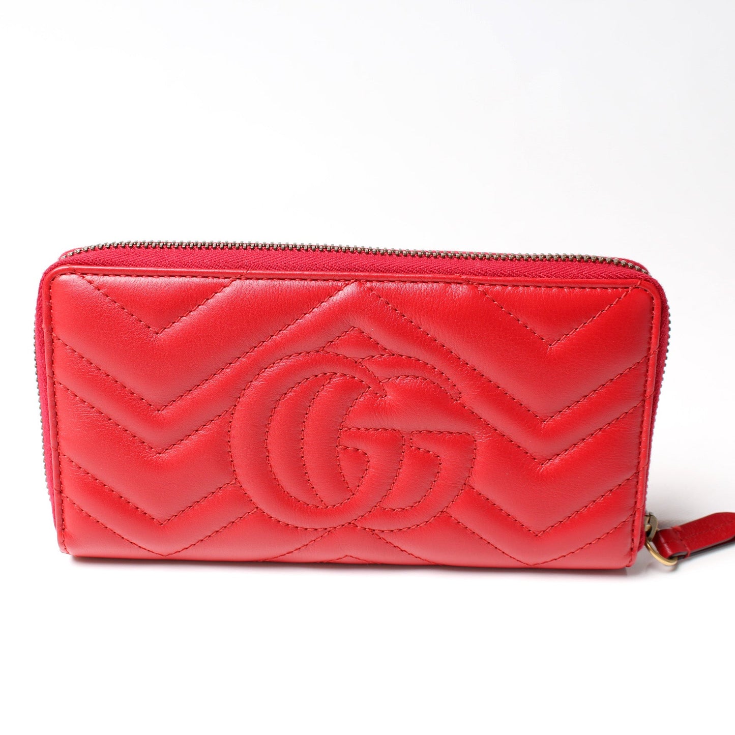443123 GG Marmont Zip Around Wallet lbcase