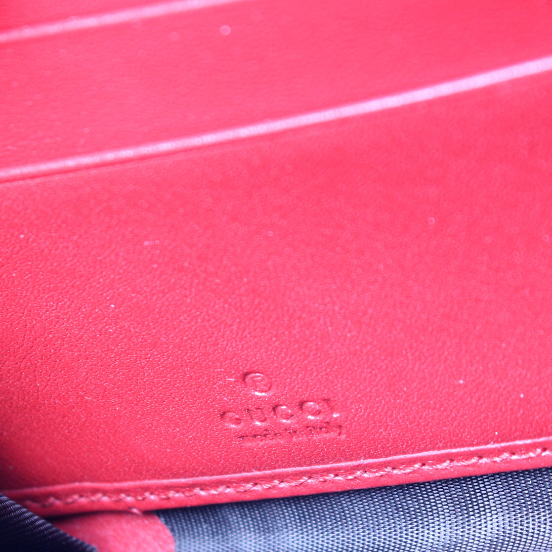 443123 GG Marmont Zip Around Wallet lbcase
