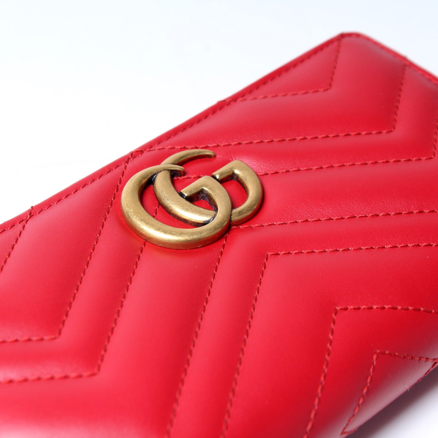 443123 GG Marmont Zip Around Wallet lbcase