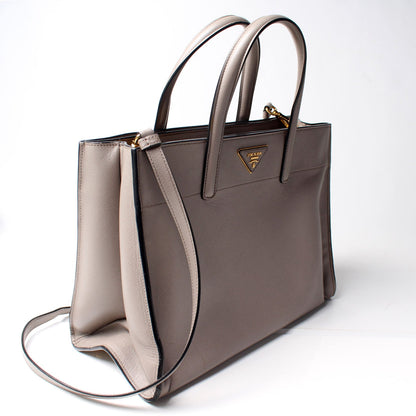 BN2603 Saffiano Soft Triple Tote