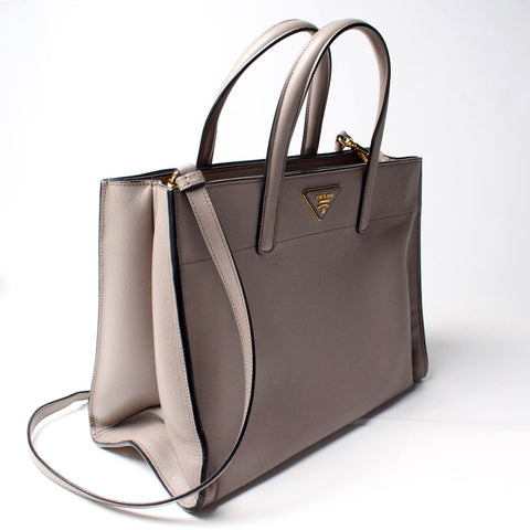BN2603 Saffiano Soft Triple Tote