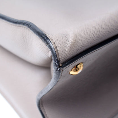BN2603 Saffiano Soft Triple Tote