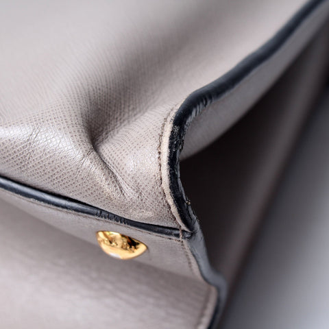 BN2603 Saffiano Soft Triple Tote