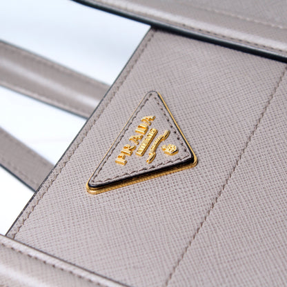 BN2603 Saffiano Soft Triple Tote