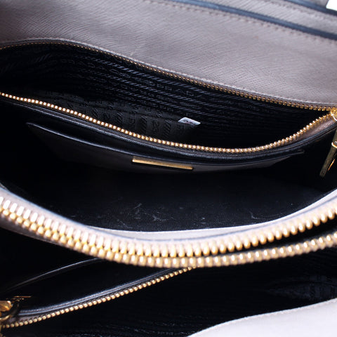 BN2603 Saffiano Soft Triple Tote