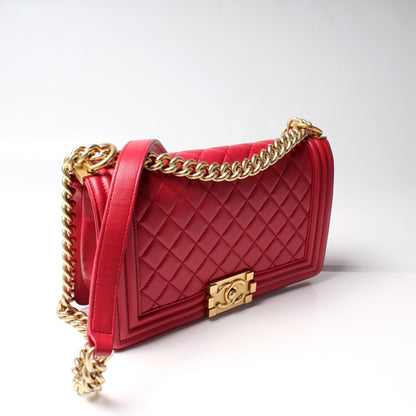 Boy Flap Medium Lambskin Older