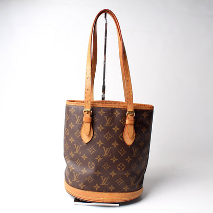 Petit Bucket W/ Pouch Monogram