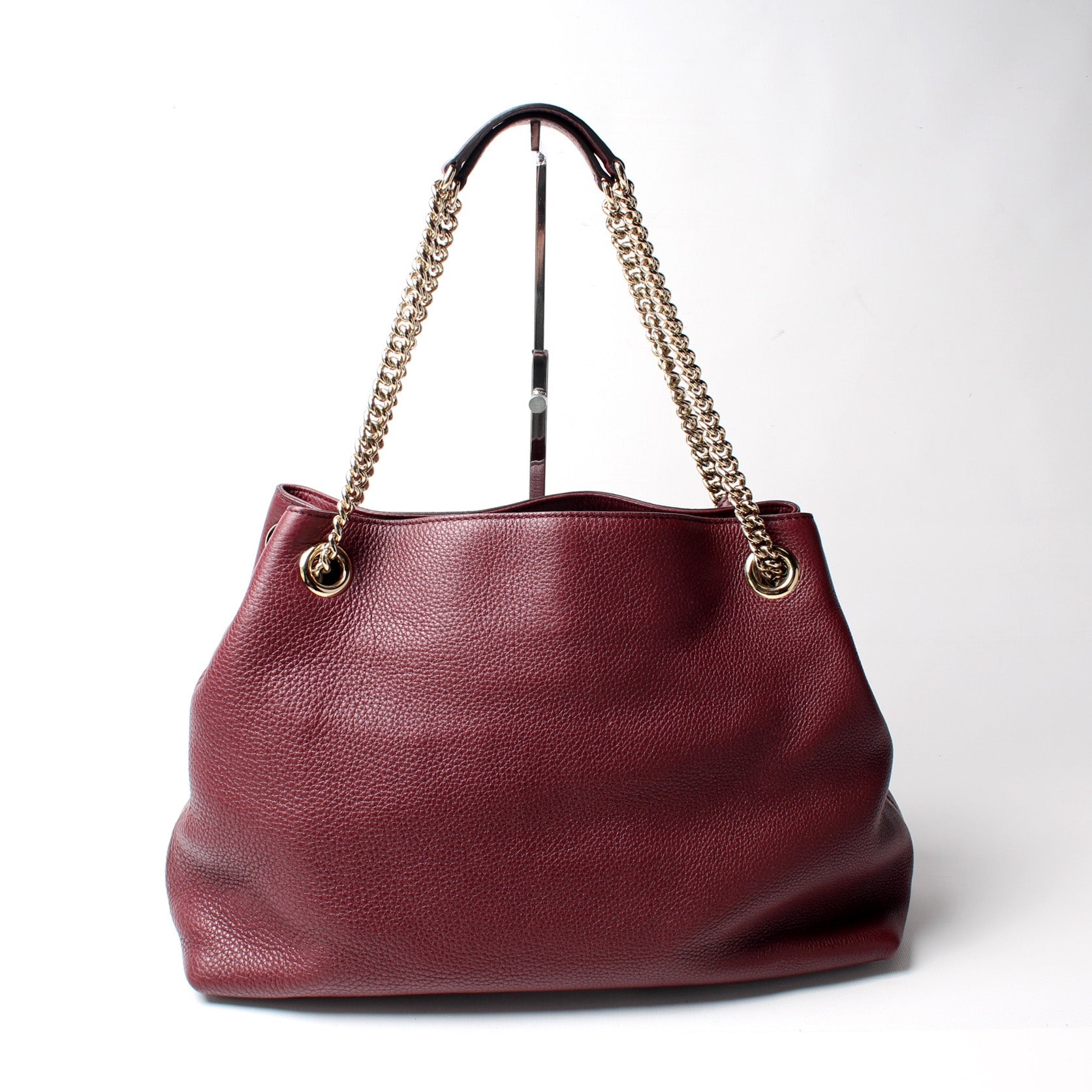308982 Soho Leather Shoulder Medium lbcase